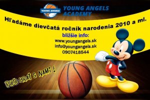 Sme späť... nábor dievčat do Young Angels Academy