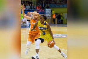 GOOD ANGELS Košice vs. Famila Schio, Johnson(42) vs. Anderson(10)
